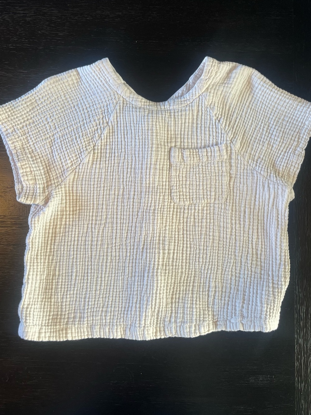 Madewell Lightspun Renwood Button-Back Top | Size Large - Picture 5 of 7